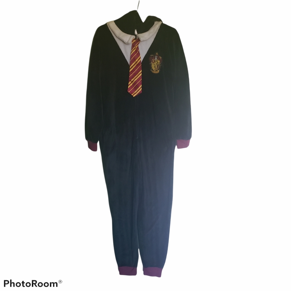 HARRY POTTER GRYFFINDOR HOODED ONSIE - S/M - Picture 5 of 13